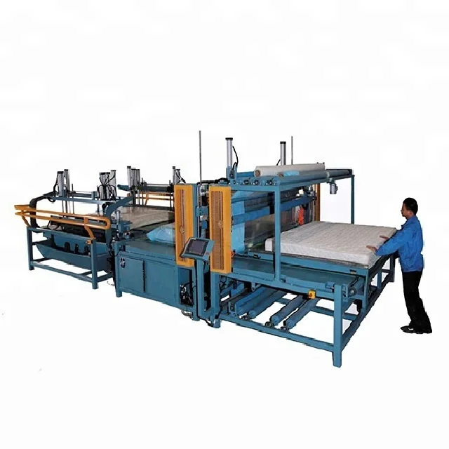 Автоматическая упаковочная машина для карманных пружин матрасов