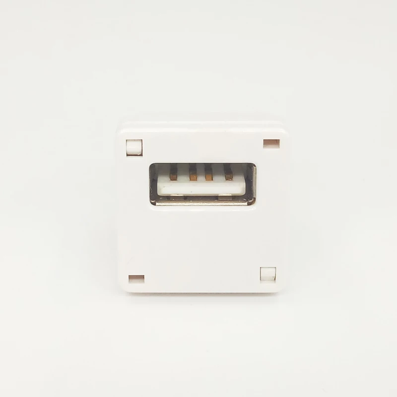 Short Body USB Connector Female to Female USB Keystone Jack