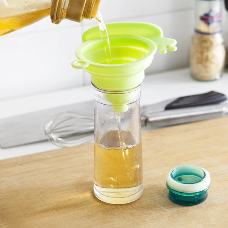 
Cute Snail Design Plastic Kitchen Liquid Refill Funnel 