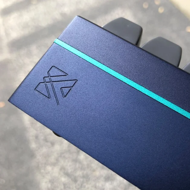 High Quality Customized CNC Machining Sandblasting Aluminum Anodized CNC Milled Mechanical Keyboard Case