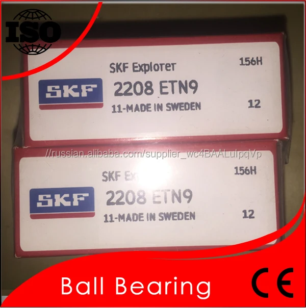 Известного Бренда SKF 2208 ETN9 Polyamide Cage Bearing Original SKF Бренда