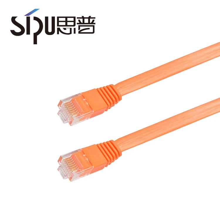 
SIPU New High Quality price 10m flat cat 6a cat6 patch cord 