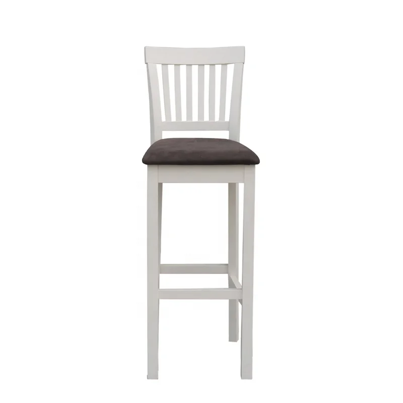 factory custom solid wood bar chair with cheap price