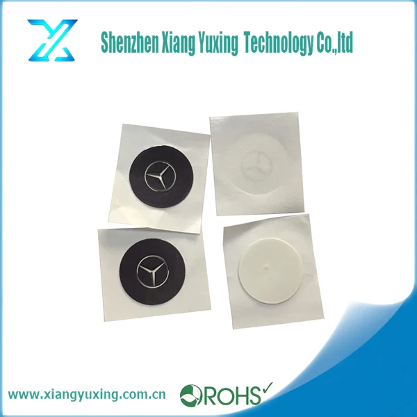 Круглой или квадратной формы rfid наклейки тегов 13.56 мГц nfc тег label с qr-кодом