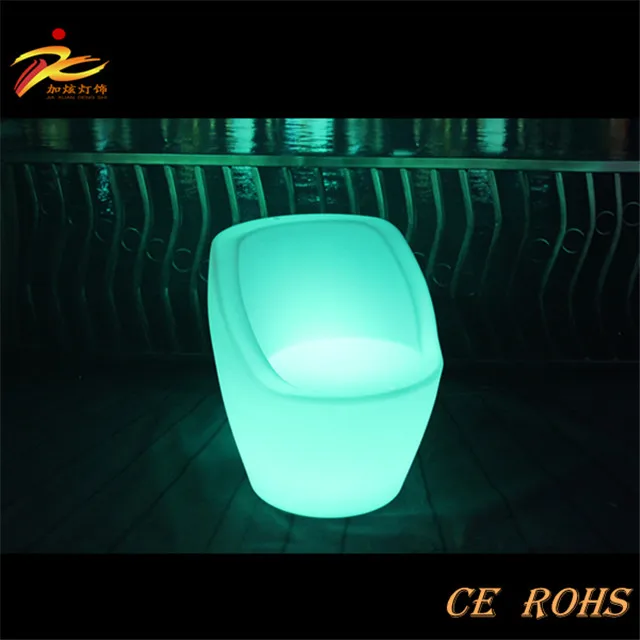 
Modern flash plastic wedding chair/ Light up led Chair/illuminated Led furnitures 