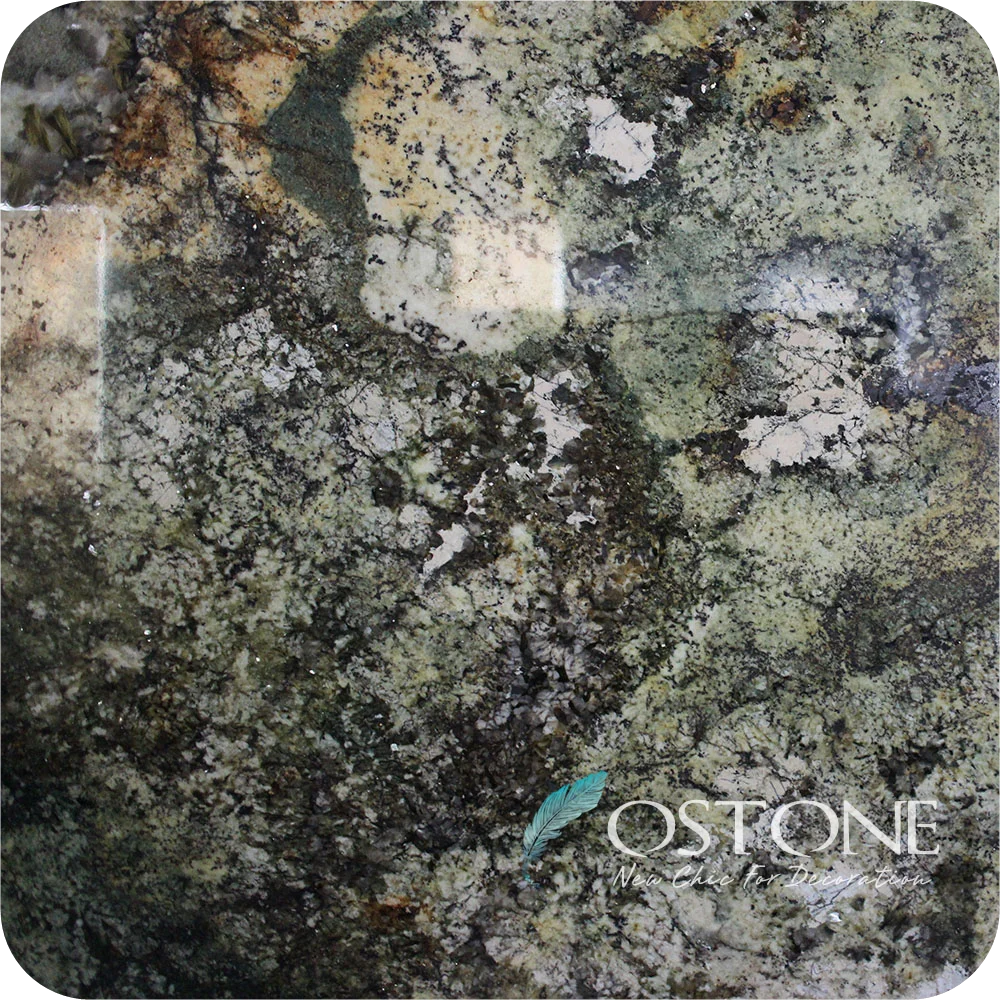 Shangrila зеленый кварцит столешницы кварцевые плитки с конкурентоспособной ценой