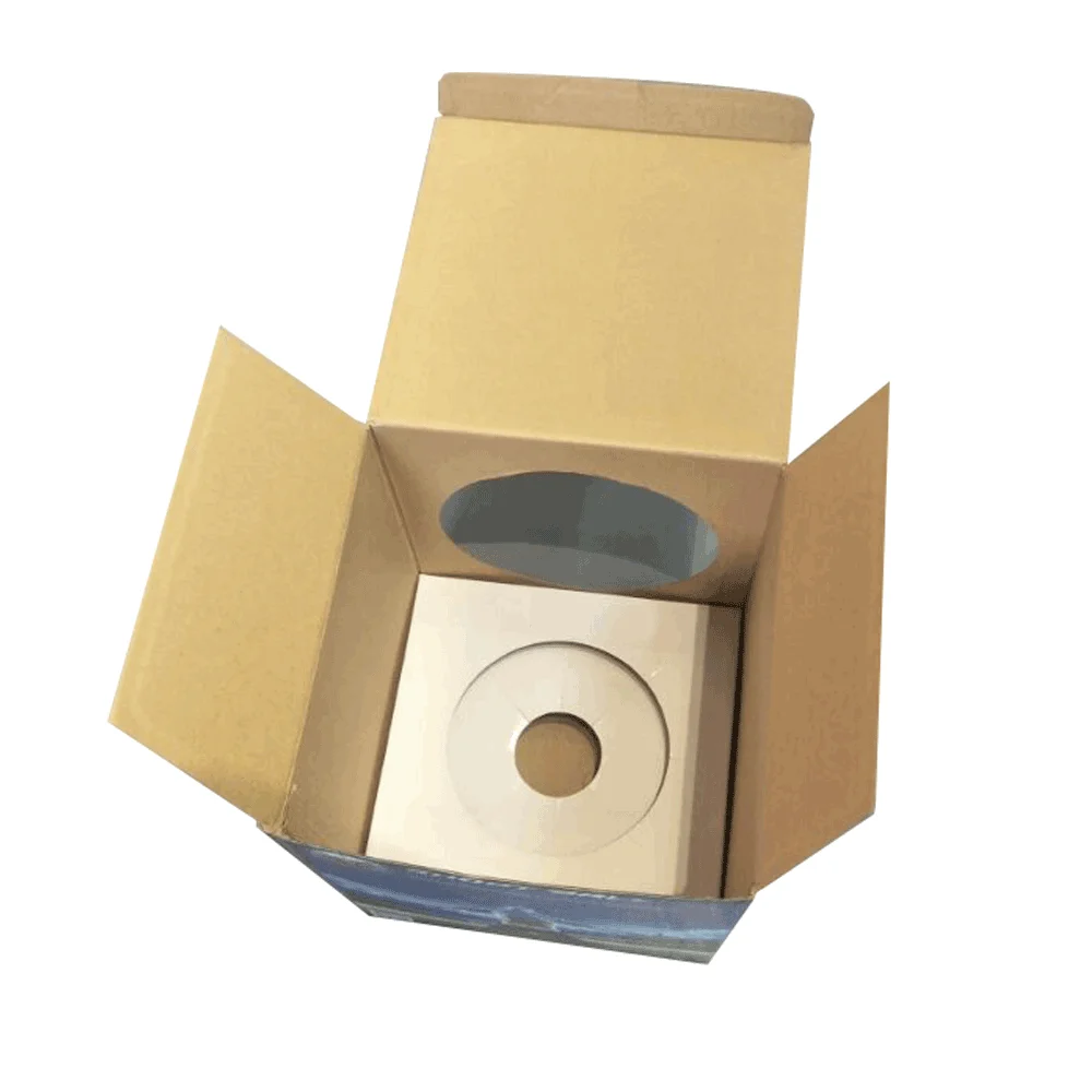 custom printed packaging corrugated paper football soccer ball box