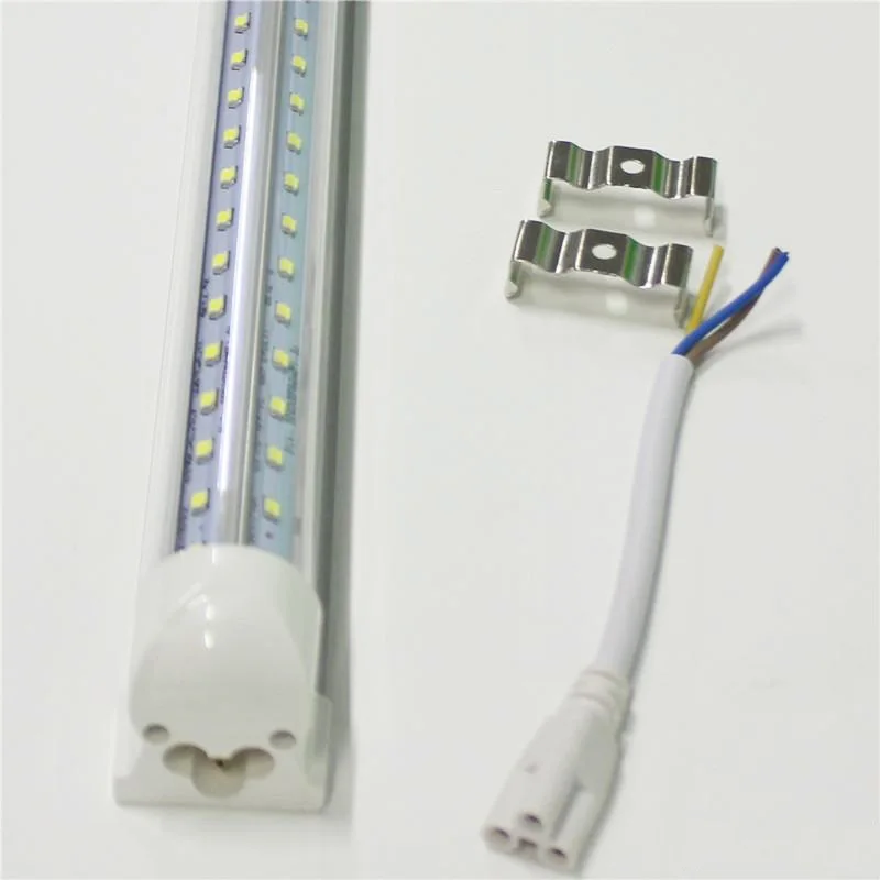 T8 Integrated Tube Light V Shape LED Cooler 3000k 4000k 5000K 6000k