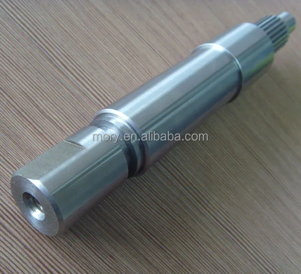 Изготовленный на заказ CNC подвергая механической обработке 4140 стальной вал ротора.