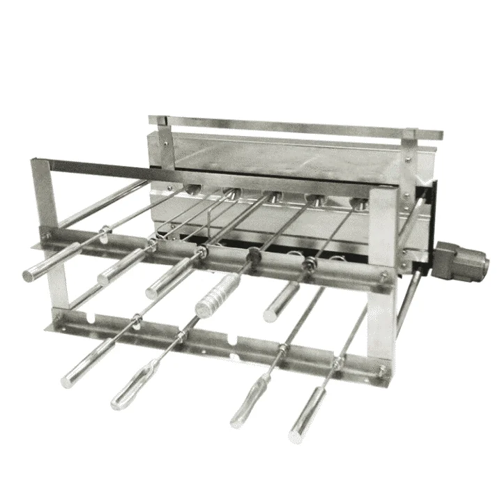 Outdoor automatic kebab brazilian rotisserie  grill/Santamaria grill