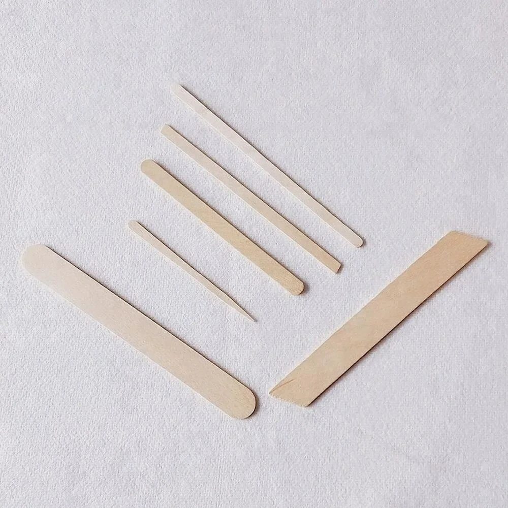 Disposable Wooden tongue depressor/wooden body Waxing  Spatula
