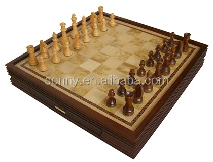 Wooden Chess Game Board