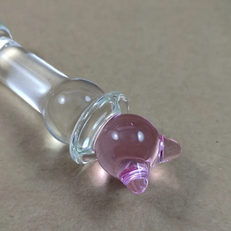 Factory OEM Custom Long Butt Plug, Glass Sex Dick, Glass Sex Cock for World Market Distribution