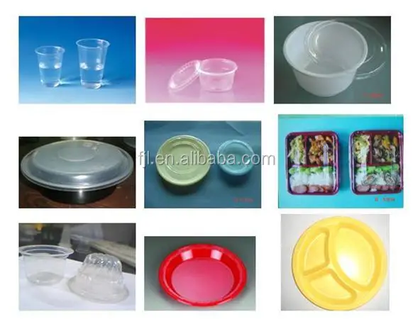 Plastic Yoghurt Cup Thermoforming Machine