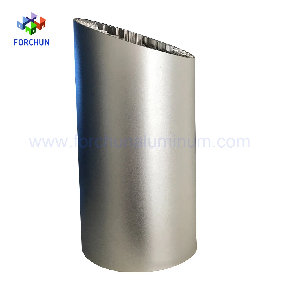 Large Round Hollow Aluminum Extrusion Heat Sink/Heatsink