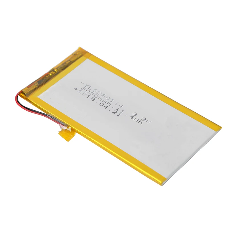 lithium polymer battery  3.7 v 3000mah 3260114 rechargeable lipo 3.8V lithium polymer packs