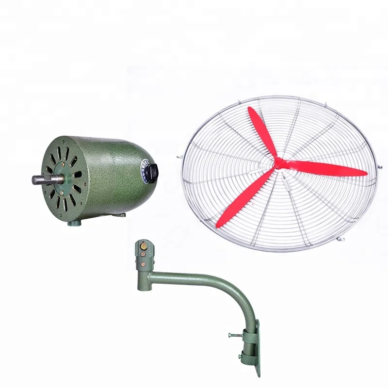 26 30 inch Hot Sell Heavy Duty  Osciallating Metal Industrial electric Wall Mounted Blade Fan with Copper Motor ventilator