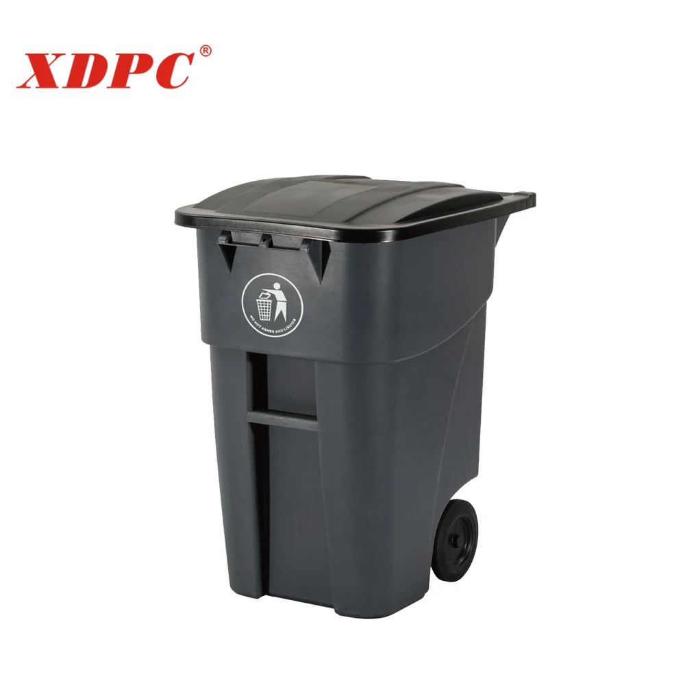 Пластиковый контейнер для отходов на колесах объем л