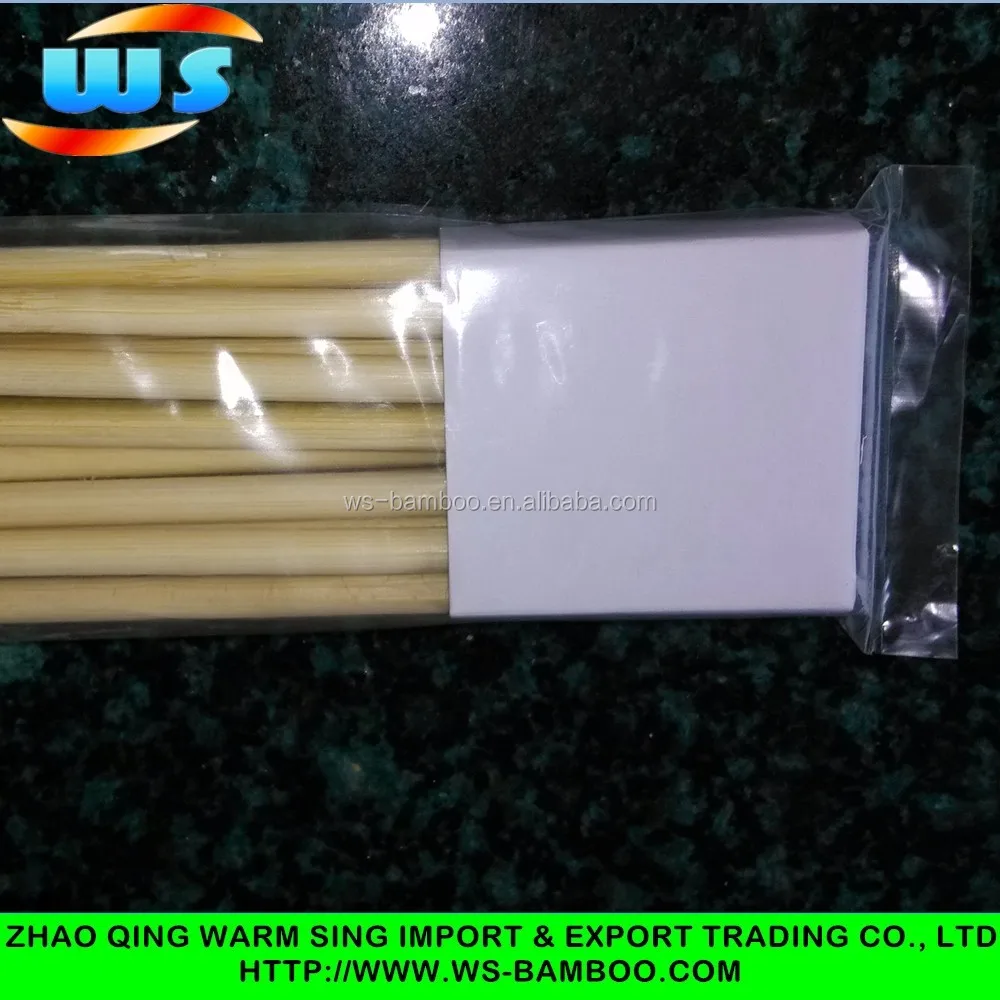 High Quality Disposable wholesale rotating BBQ Stick BBQ bamboo skewer 5.0mm*36inch marshmallow roasting sticks