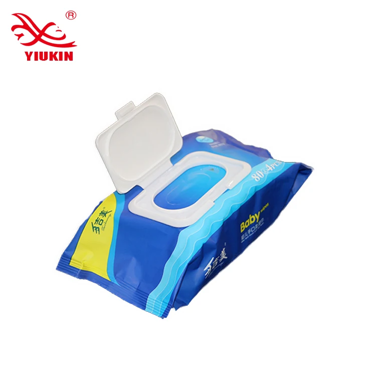 
China Wholesale Baby Tissue Wipe Portable Baby Tissue Facial Wet Wipes 
