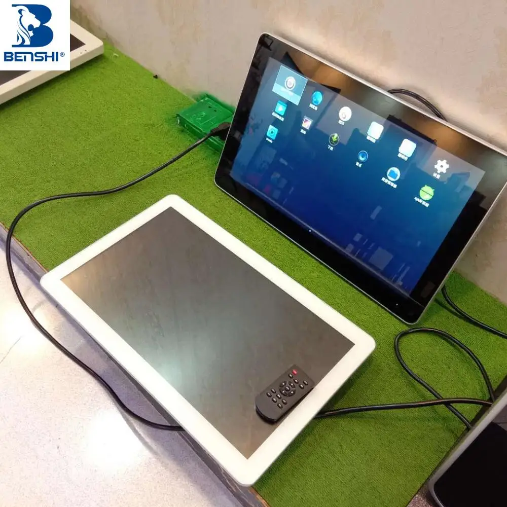 Commercial indoor led display advertising digital lcd 18.5 inch wall screens