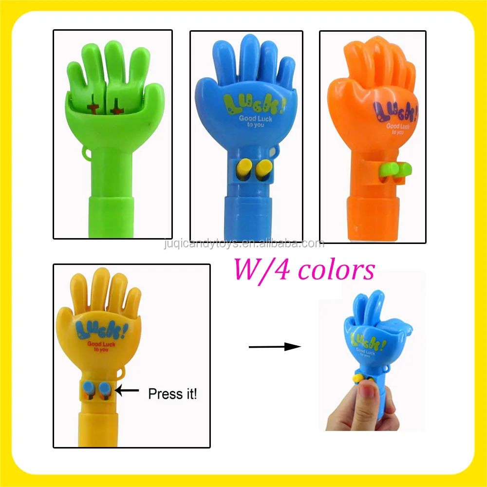 Plastic Rock Paper Scissor Outdoor Bubble Toy