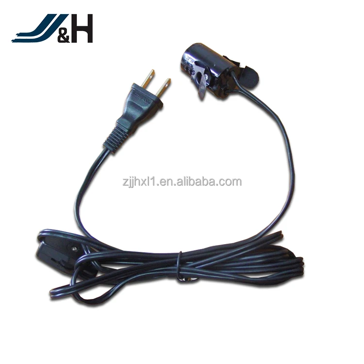 Японский стандарт E12 Соляная Лампа Шнур для гималайских