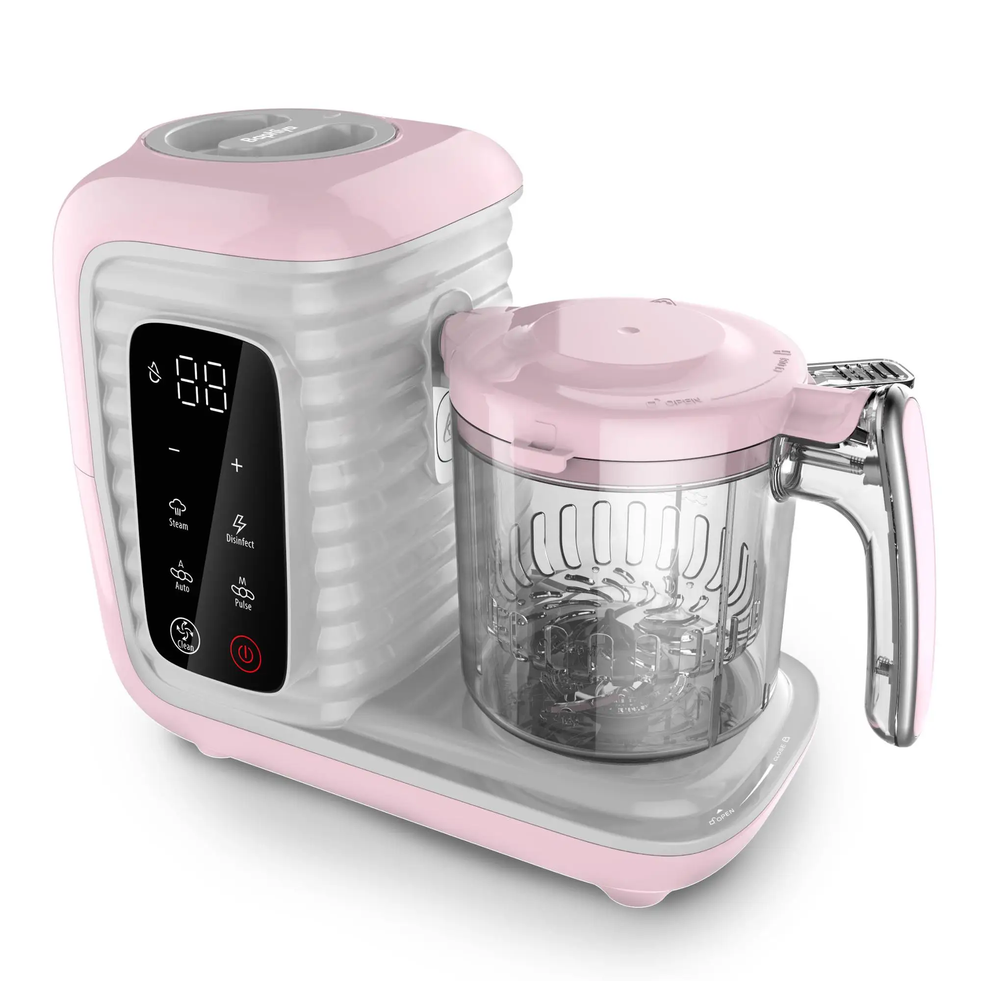 New touch screen timer smart baby food processor