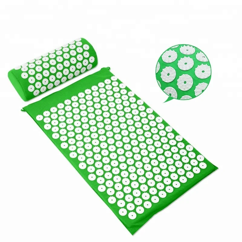 Stress Relief   acupressure mat and pillow set   massage mat