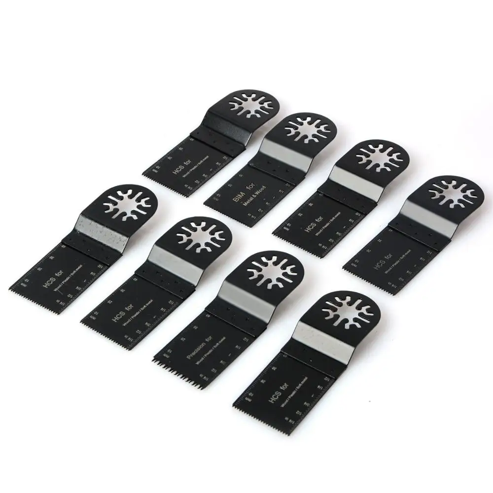 100 pcs oscillating multi tool saw blades for renovator power tools Dremel wood metal cutting