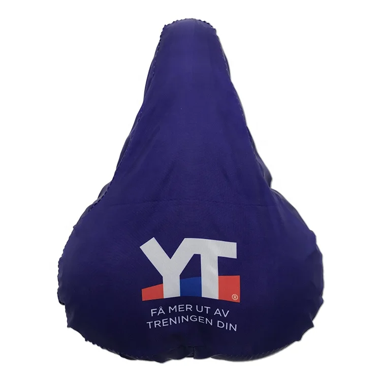 
Customized Color Waterproof PVC Child Bike Saddle Cover Advertising Rain Cover Bicycle Seat 