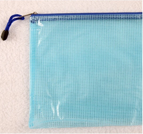 Wholesale Plastic A3/A4 Zipper Waterproof Bag game organizers document bags with zipper