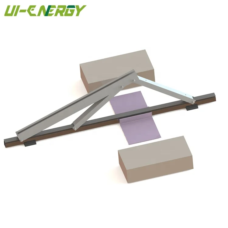 Rooftop aluminum adjustable stand for solar panel