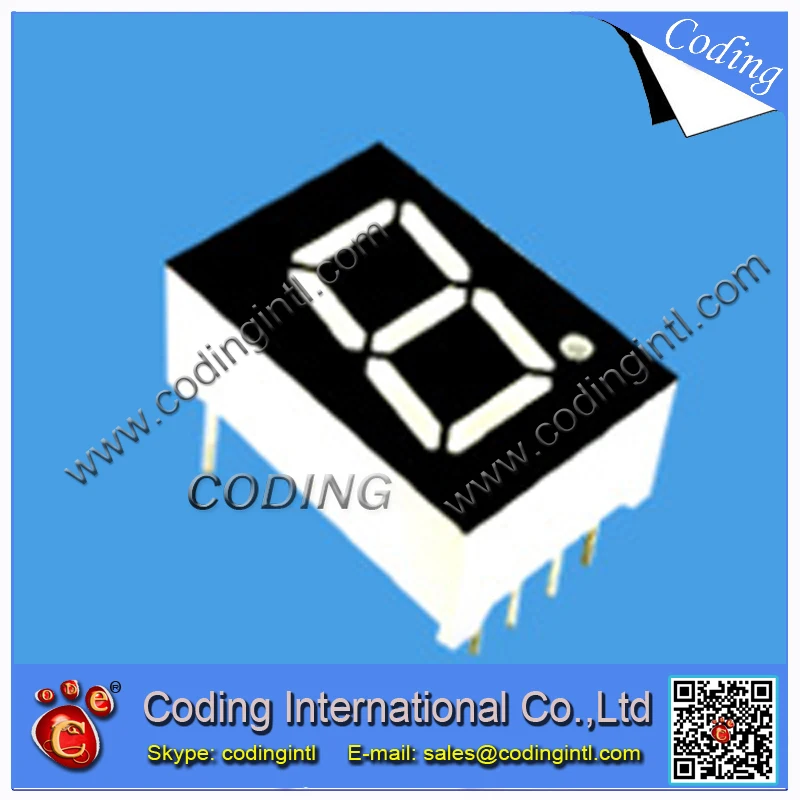 Single Bit Nixie Tube FJS-15101AH 1.5 Inch 46.9MMX33.1MMX12.5MM