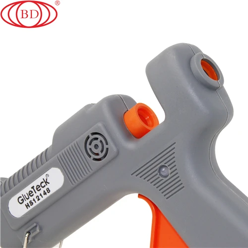 Hot Glue Gun GlueTeck HS12148 80W Professional High Temp Mini Hot Melt Glue Gun Kit with Adhesive Sticks