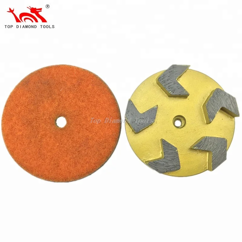 Klindex Metal Diamond Grinding Disc for Concrete Floor