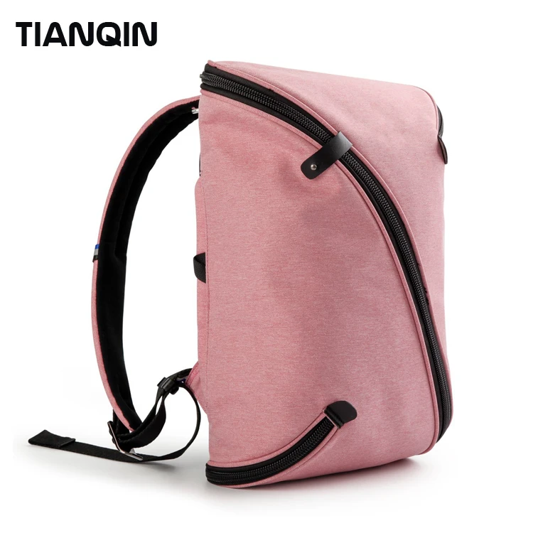 Business Slim Laptop Backpack Usb Charing Port Multipurpose Daypack Shoulder Rucksack