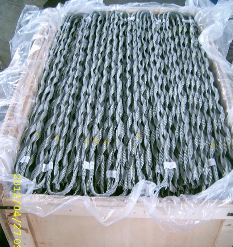 OPGW Cable Connect Electric Power Construction HELICAL FORMED DEAD END