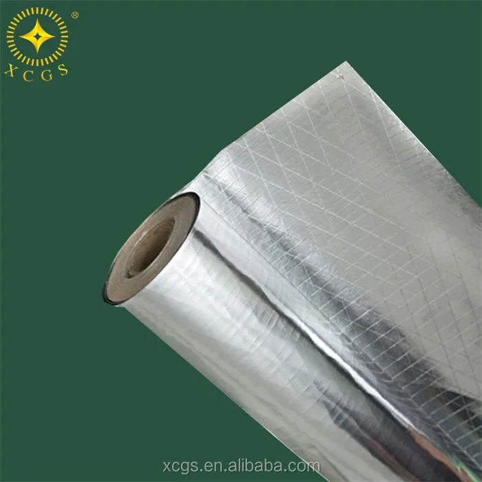 Vapore Barrier Aluminum Foil Scrim Kraft Paper with Single Sided Aluminum