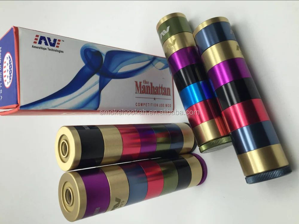 manhattan av mod manhattan mod Av 100W Vv Vw Box Mod Vape Pen Ecigarette