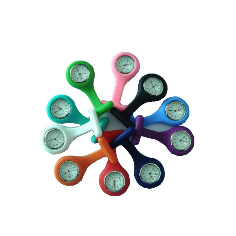Wholesale Digital custom silicone medical nurses fob waterproof pocket watch
