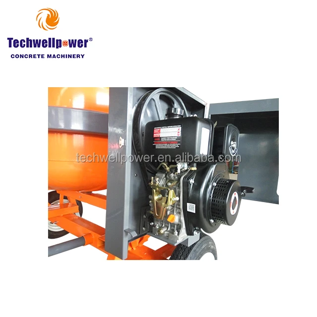 Factory direct sale 260L 300L 350L 400L 500L 600L cheap gasoline electric or diesel pin stand cement mixer machine