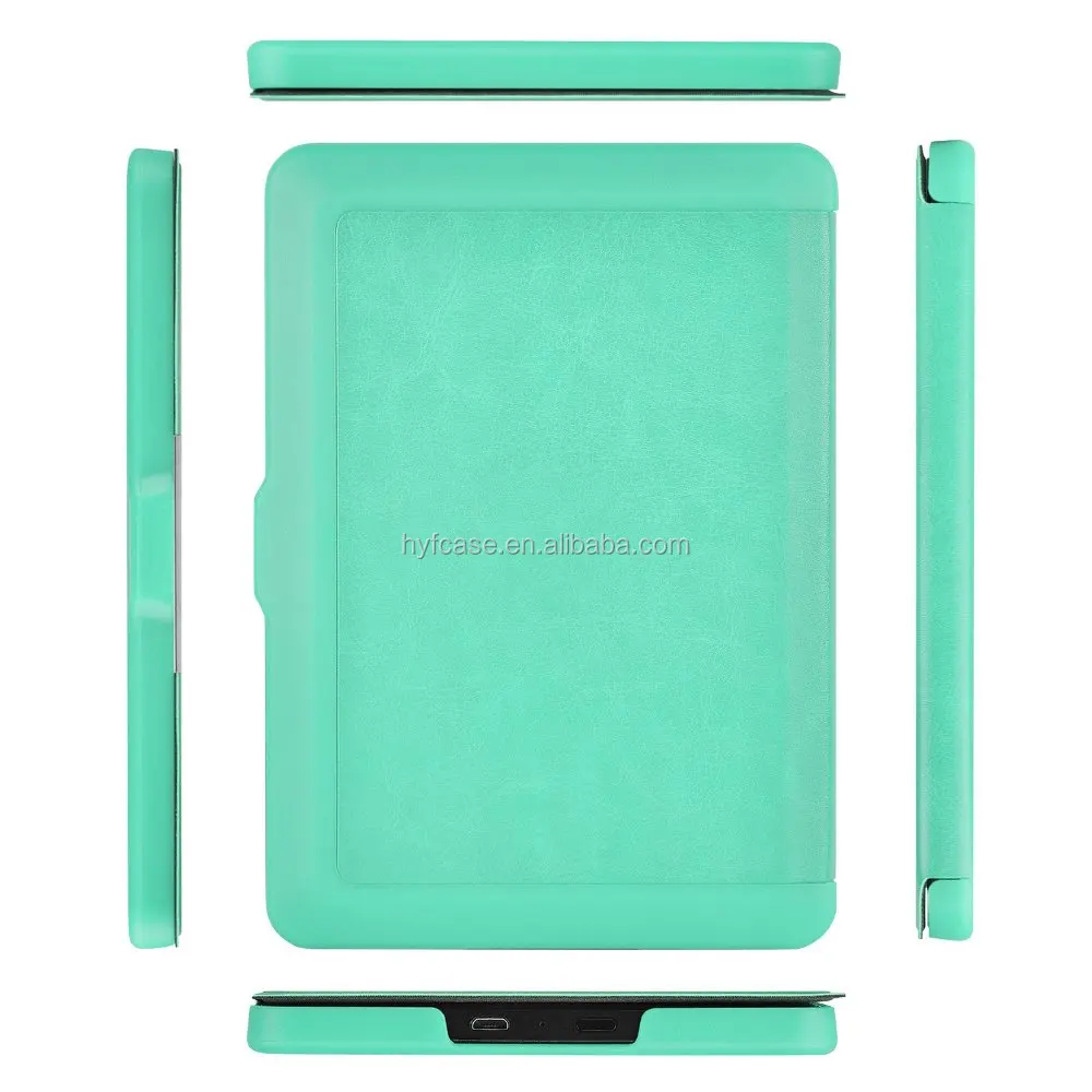 
book design leather case cover for Amazon Kindle 6 inch Ereader 