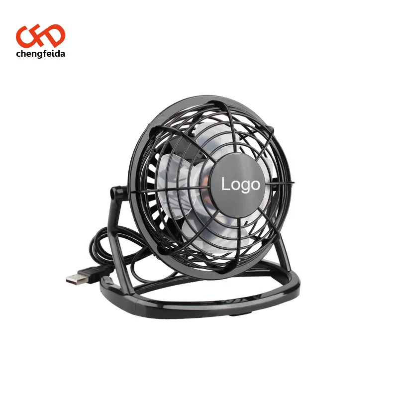 
Powerbank 360 Degree Rotate Mini USB Plastic Fan Personal Fan Cooling Cooler For Table Desk Mini USB Fan 