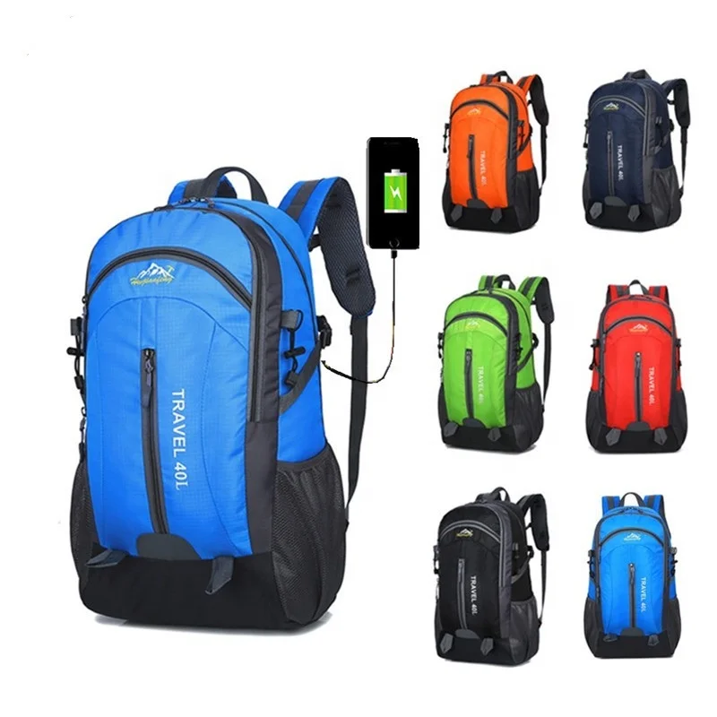 
Hot Selling Water Resistant School Travel Hiking Laptop Backpack 