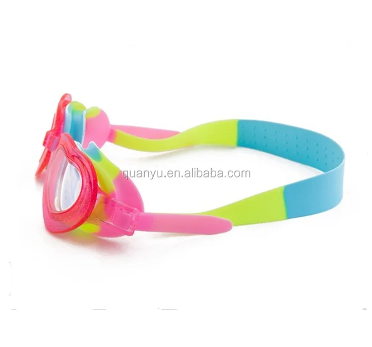 Hear shaped swimming goggles for kids aqua sphere