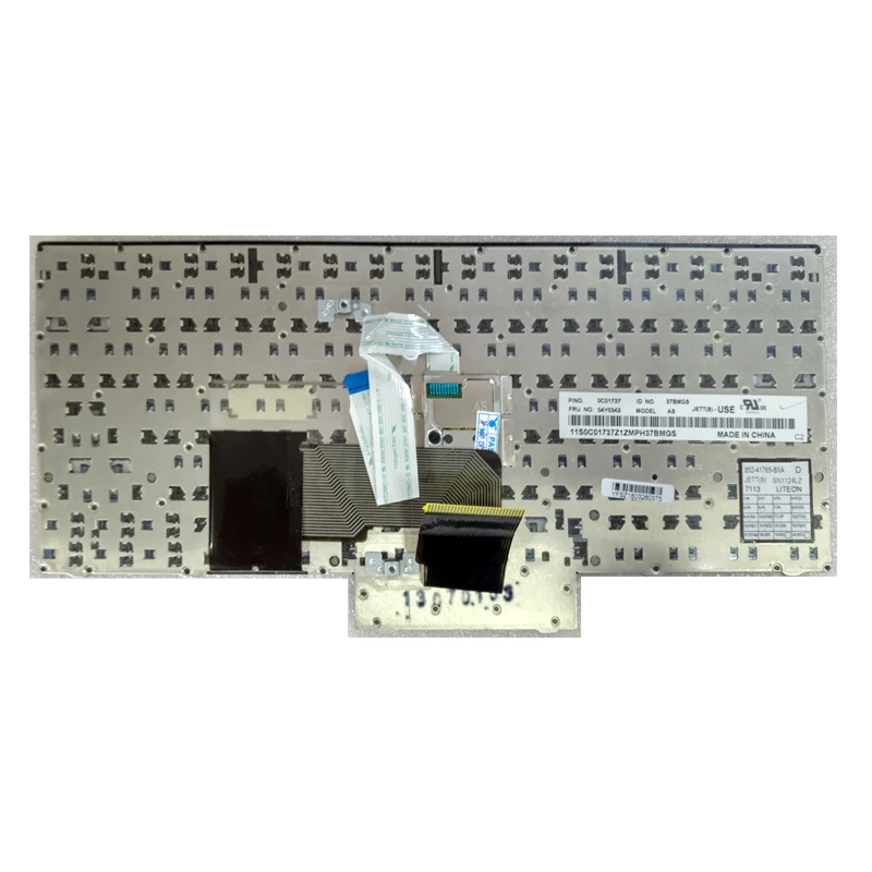 Новые и оригинальные клавиатуры 04Y0342 для Thinkpad X131 E124 E125 США Макет