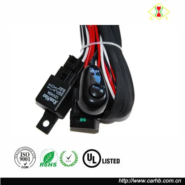 12 Volt Relay With Wiring Harness And Socket