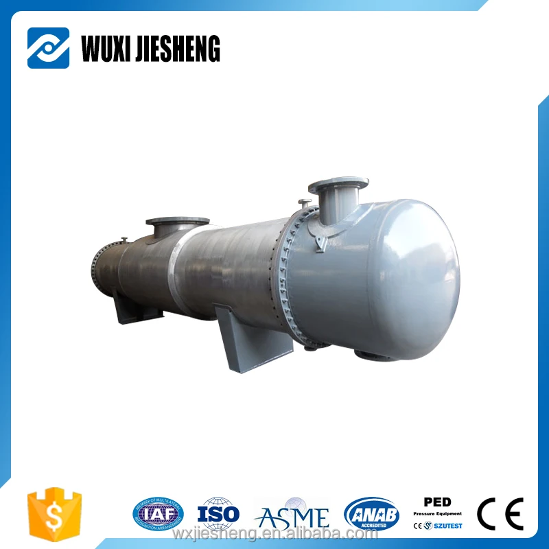Более новый стиль серии трубы кожухотрубчатый теплообменник для морских двигателей