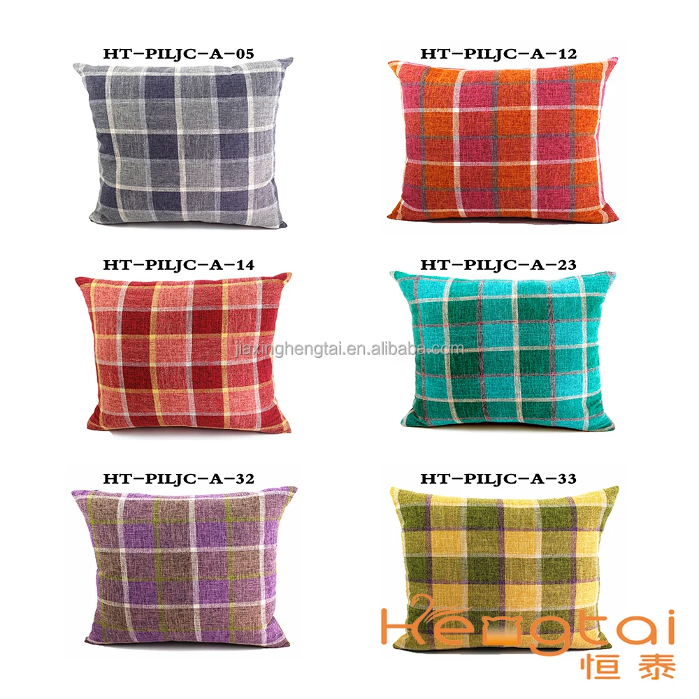 Custom Wholesale Decorative Cushion Cover Linen Cotton Throw Pillow Case
